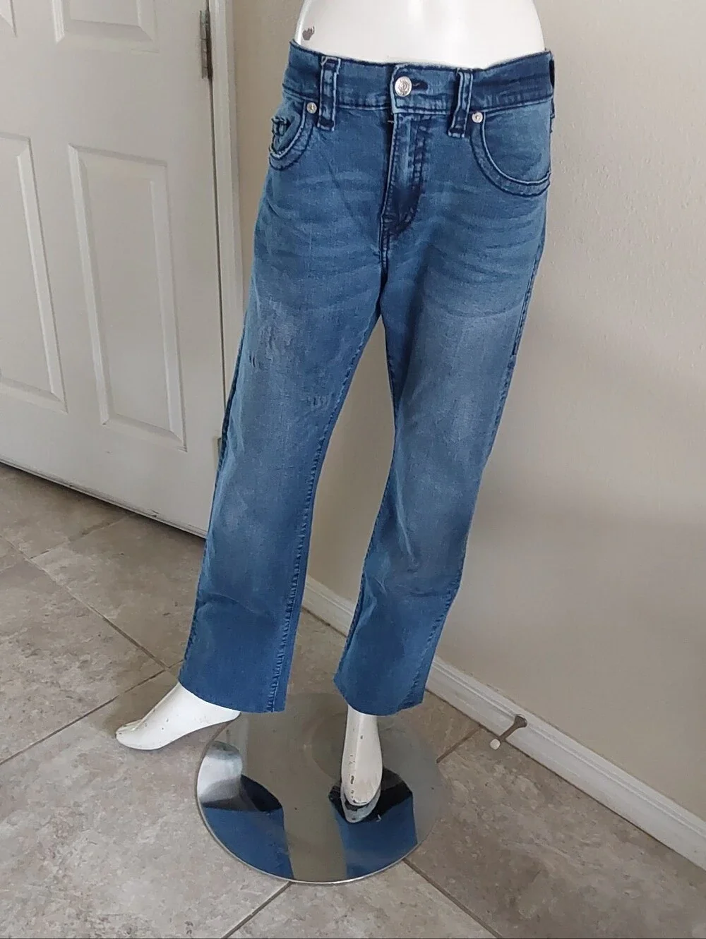 True Religion light wash